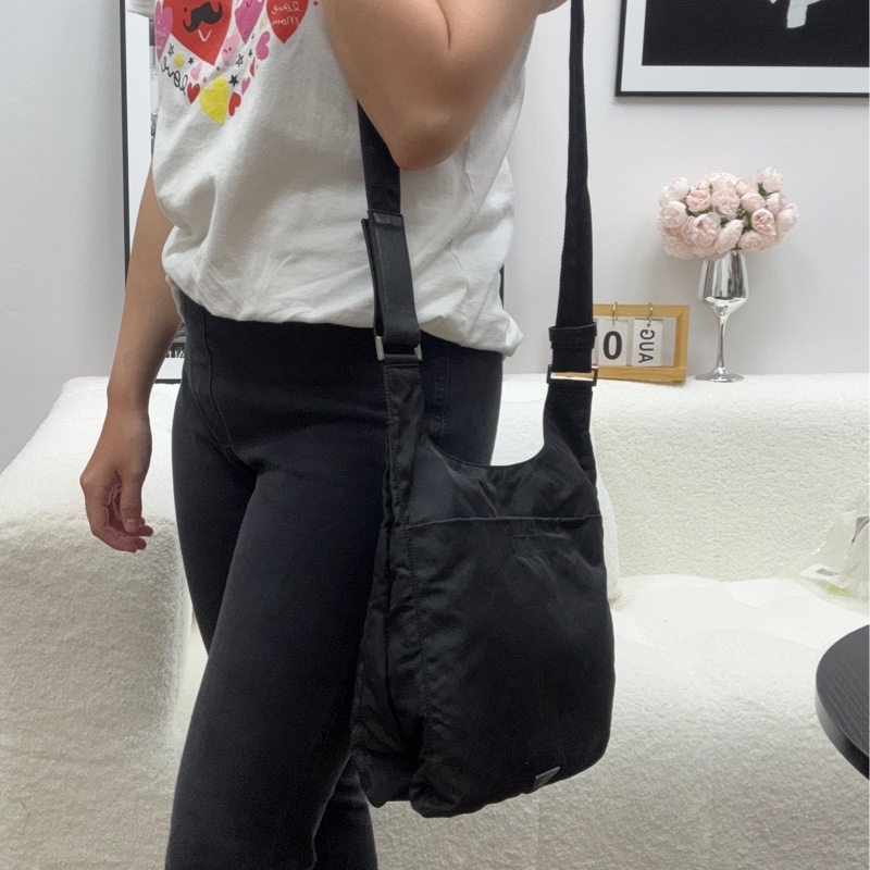【赫蒂國際精品】 PRADA 經典Tessuto 尼龍單肩包/斜背包 vintage 二手 中古-3