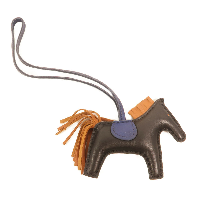 HERMES Milo/Swift皮革Rodeo PM掛飾-1
