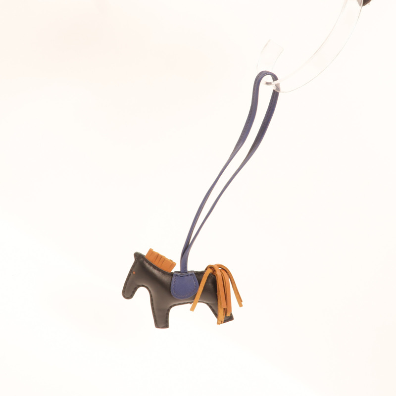 HERMES Milo/Swift皮革Rodeo PM掛飾-8