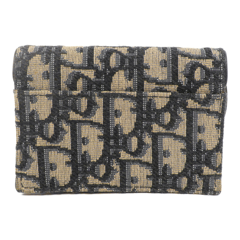Dior Oblique帆布Saddle Card Case卡片套-1