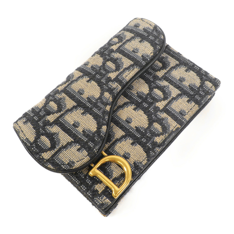 Dior Oblique帆布Saddle Card Case卡片套-4