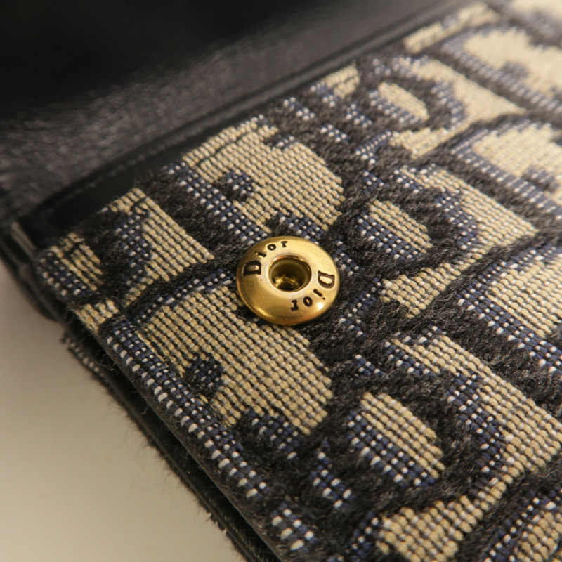 Dior Oblique帆布Saddle Card Case卡片套-15