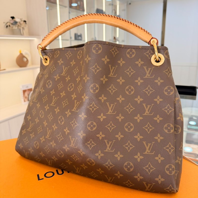 *SHIHNA名牌精品* LV M40249 ARTSY MM 老花手提/肩背包-1