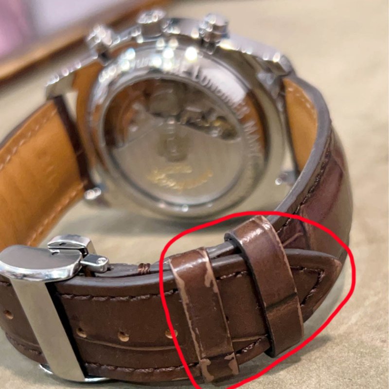 金鐸精品~W906 LONGINES 浪琴 Master 巨擘系列全日曆多功能月相 自動上鍊計時男錶-6