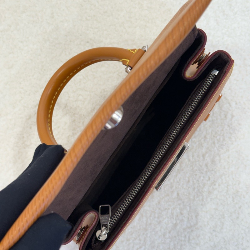 《采悅精品》 LV Cluny 水波紋焦糖色-5