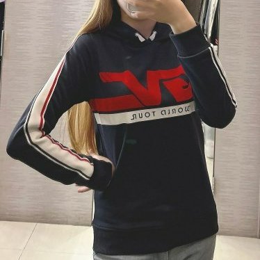 💎Han's house精品服飾💎GIVENCHY 紀梵希 LOGO 帽 T 青年款 =女 成人S M 號-2