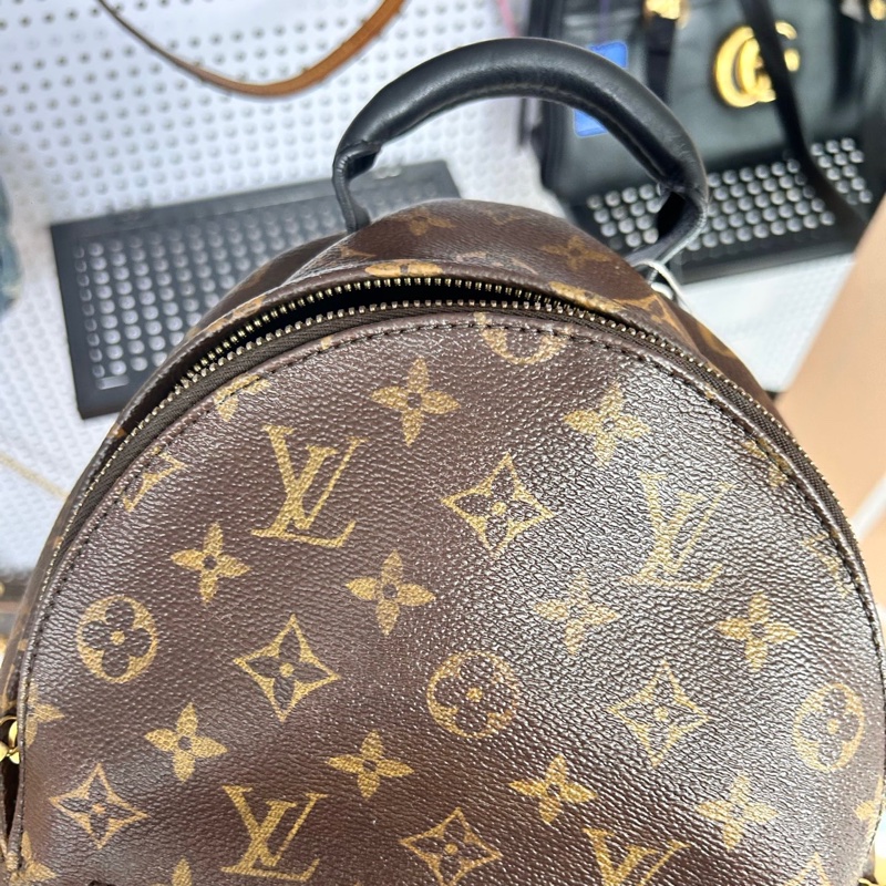 【95新 ✨ 全網最低價!】 LV Palm Springs 老花 小號 雙肩包 (下單前先詢問庫存❗️❗️)-7