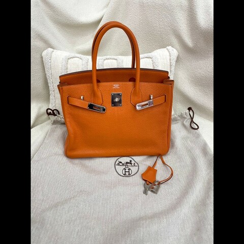 Hermes Birkin30 橙色