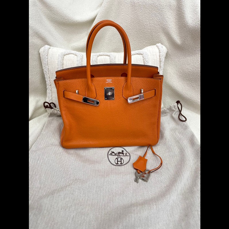 Hermes Birkin30 橙色-0