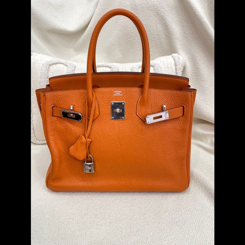 Hermes Birkin30 橙色-1