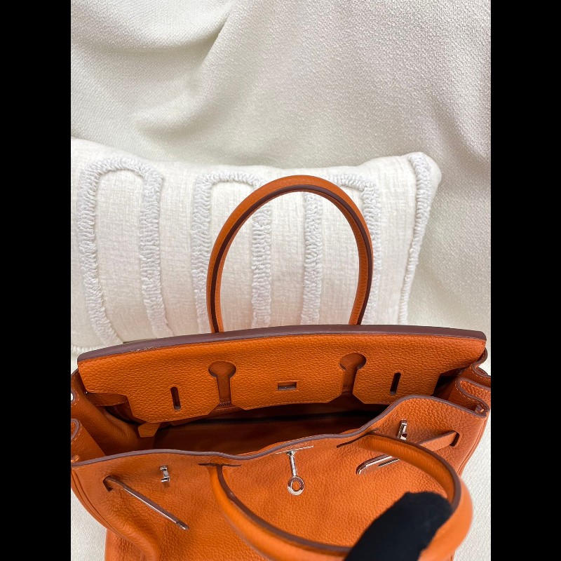Hermes Birkin30 橙色-8