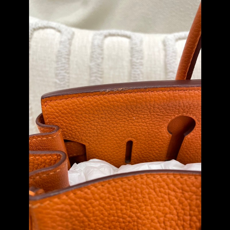 Hermes Birkin30 橙色-11