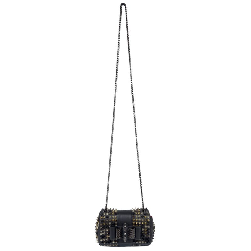 CHRISTIAN LOUBOUTIN Sweet Charity 鍋釘 迷你 斜揹袋-1