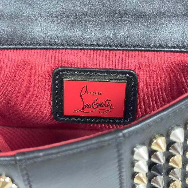 CHRISTIAN LOUBOUTIN Sweet Charity 鍋釘 迷你 斜揹袋-16