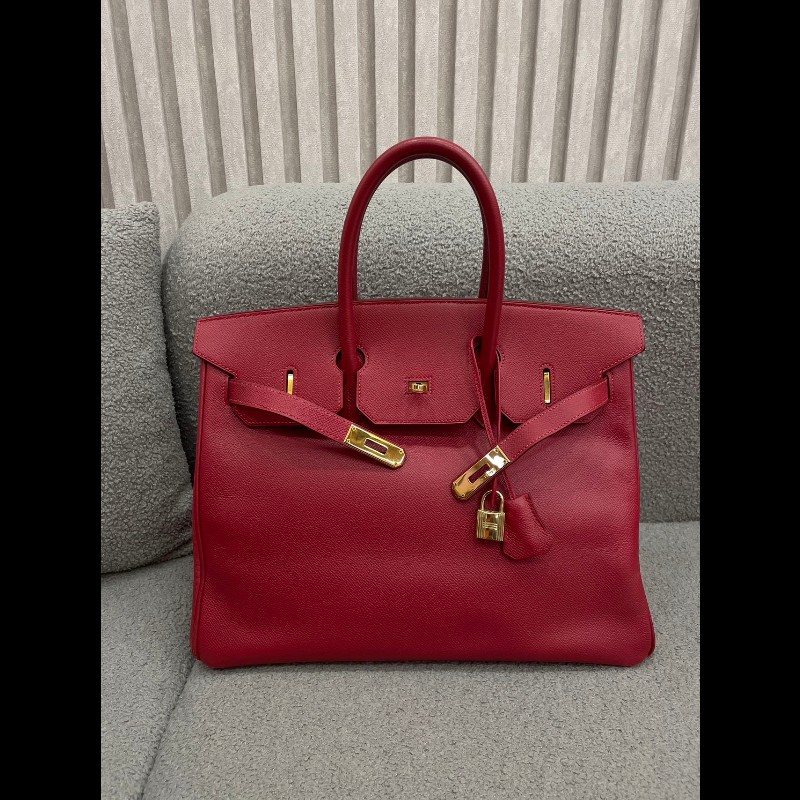 Hermes Birkin 35 紅 -1