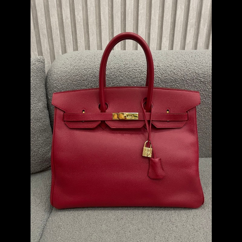 Hermes Birkin 35 紅 -12