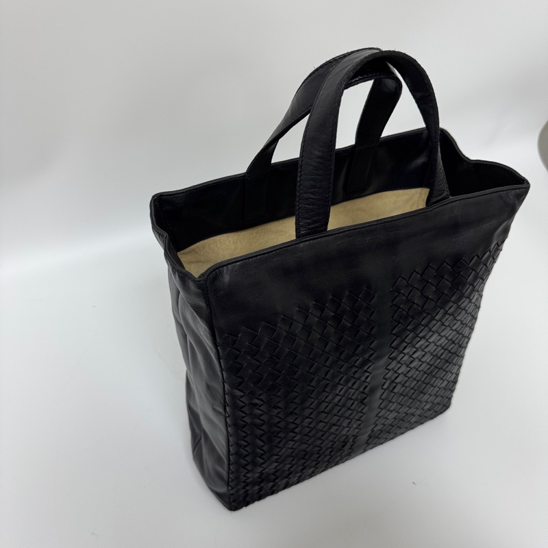 【赫蒂國際精品】Bottega Veneta 經典手工編織直立式托特包 vintage 二手 中古-8