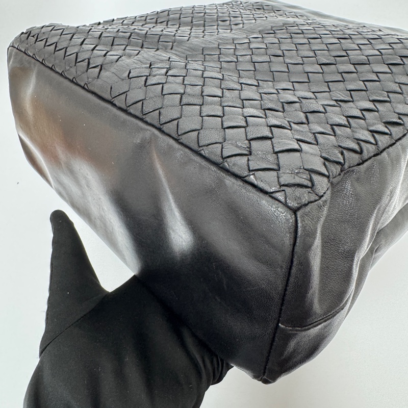 【赫蒂國際精品】Bottega Veneta 經典手工編織直立式托特包 vintage 二手 中古-15