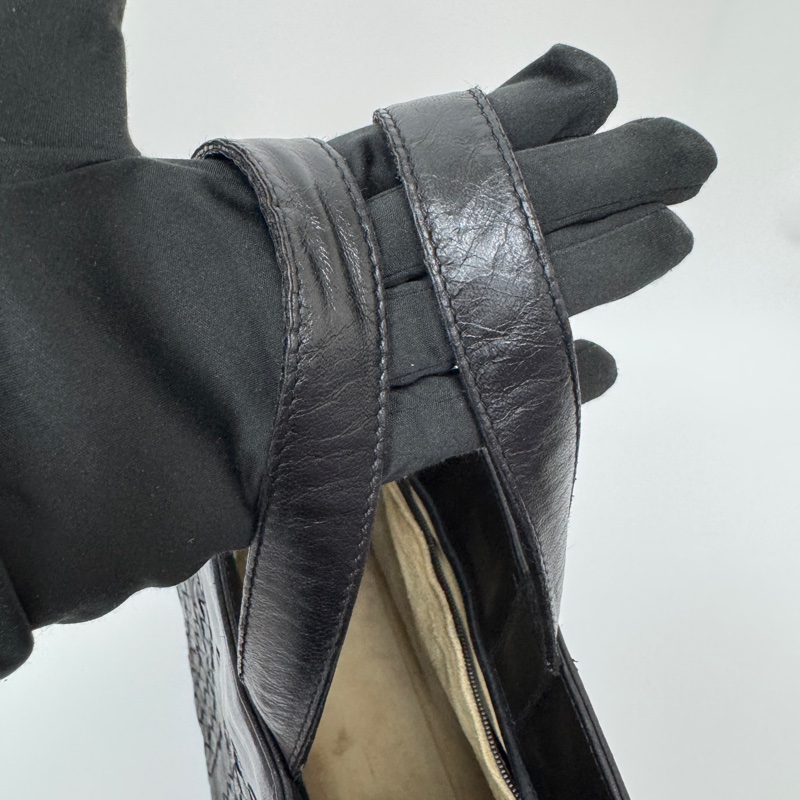 【赫蒂國際精品】Bottega Veneta 經典手工編織直立式托特包 vintage 二手 中古-24