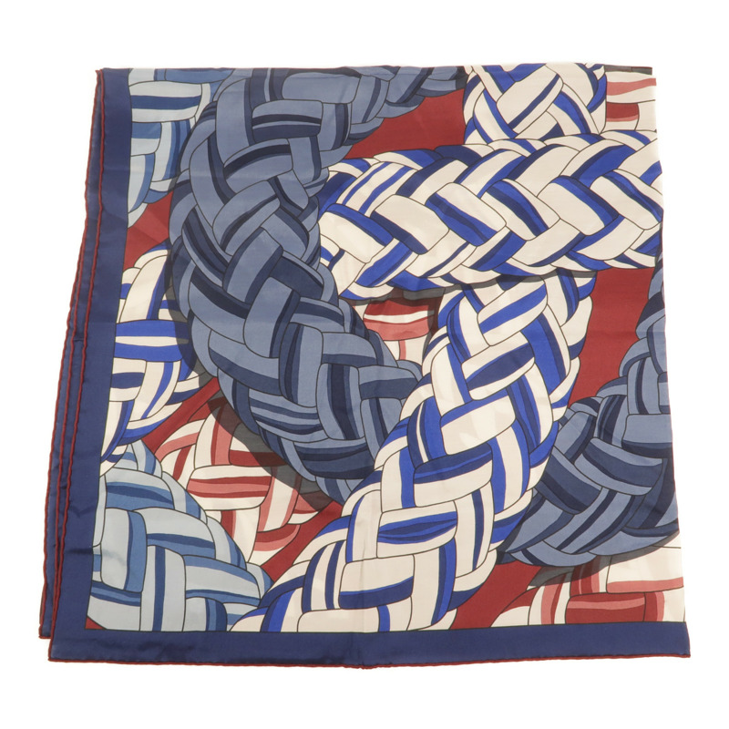 HERMES 絲質/棉質Scarf 90x90cm絲巾-4