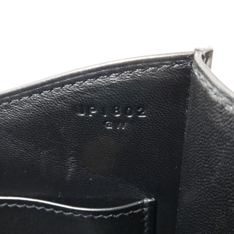 HERMES Box Calf皮革Constance 24肩背袋Noir-6