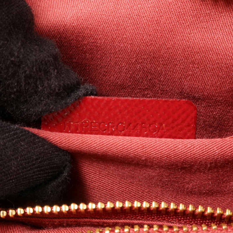 BURBERRY 塗層帆布/漆皮皮革Minford Bag手挽肩背兩用袋-7