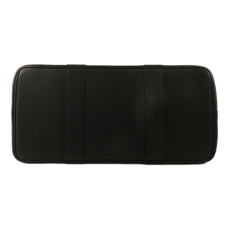 HERMES Negonda皮革GardenParty PM手挽袋Noir-3