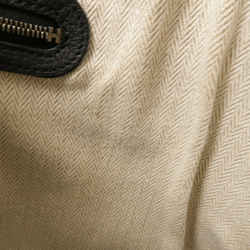 HERMES Negonda皮革GardenParty PM手挽袋Noir-14