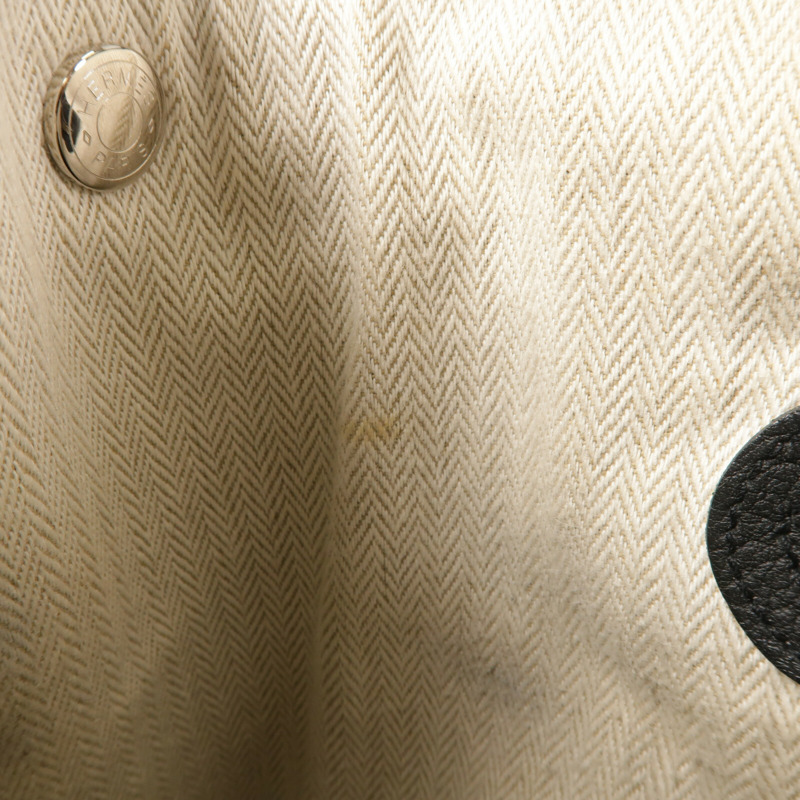 HERMES Negonda皮革GardenParty PM手挽袋Noir-15