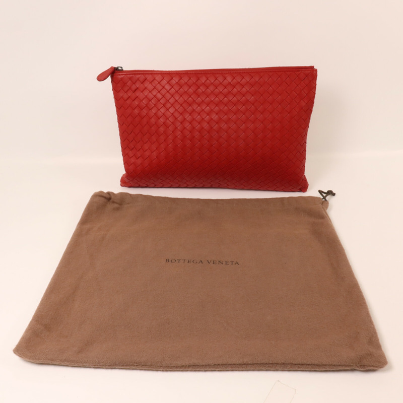BOTTEGA VENETA 牛皮皮革Clutch Bag手拿包-8