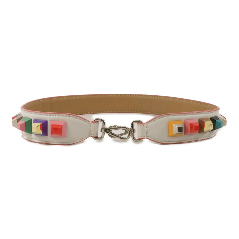 FENDI 牛皮皮革Strap You Shoulder Strap肩帶-1