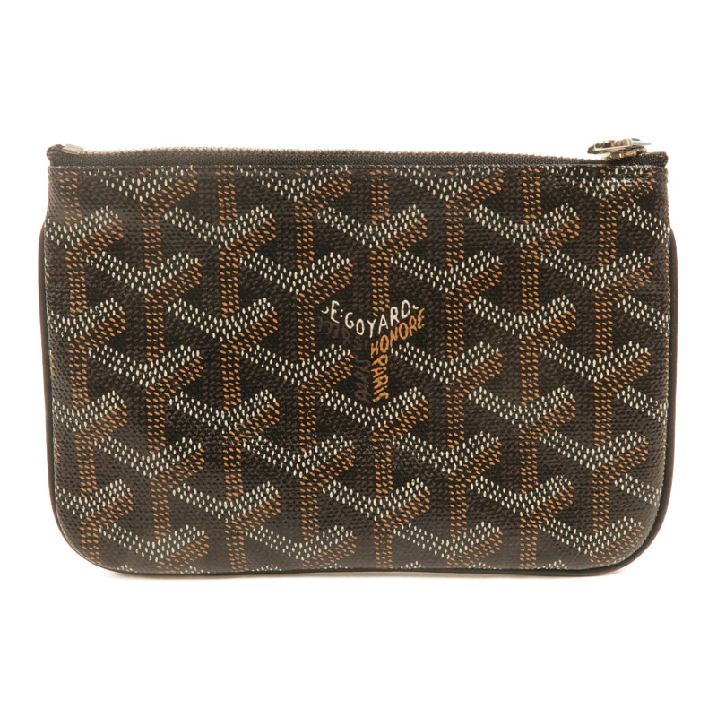 GOYARD 塗層帆布Senat Mini Pouch手拿包-1