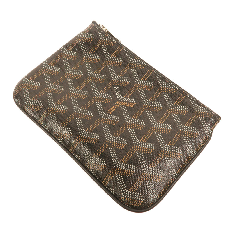 GOYARD 塗層帆布Senat Mini Pouch手拿包-4