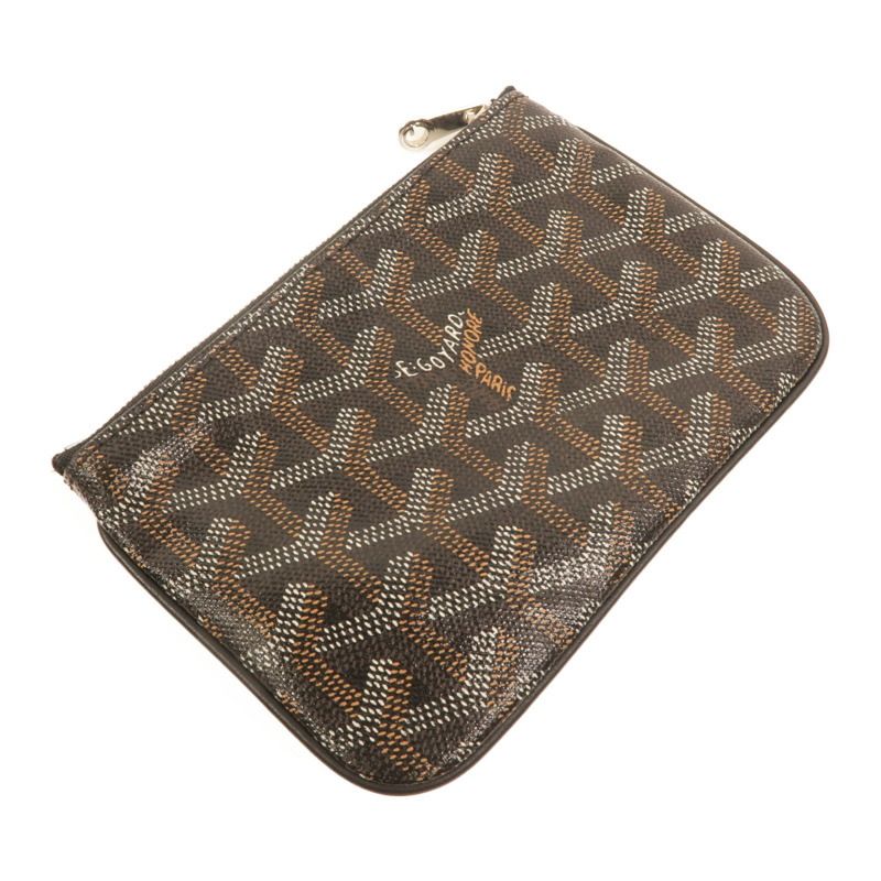 GOYARD 塗層帆布Senat Mini Pouch手拿包-5