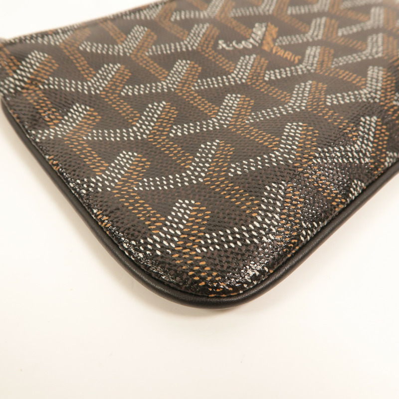 GOYARD 塗層帆布Senat Mini Pouch手拿包-13