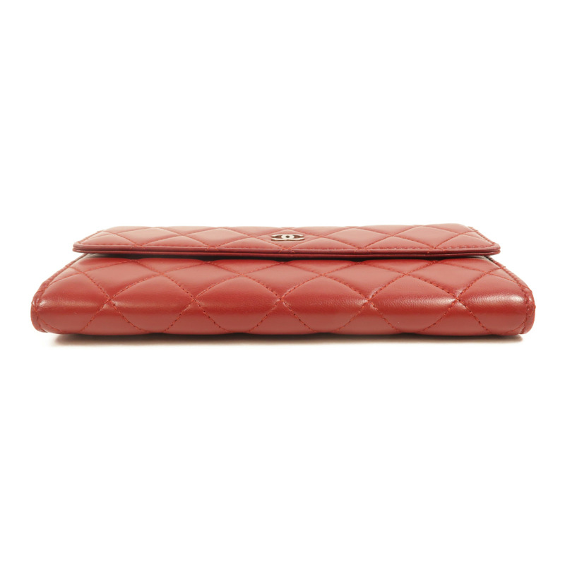 CHANEL 羊皮皮革Long Wallet長錢包-3
