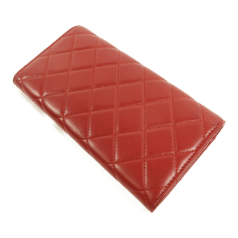 CHANEL 羊皮皮革Long Wallet長錢包-5