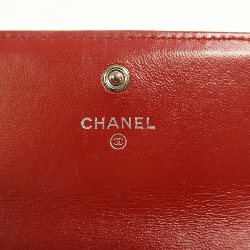 CHANEL 羊皮皮革Long Wallet長錢包-7