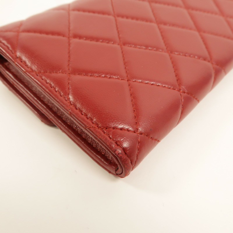 CHANEL 羊皮皮革Long Wallet長錢包-16