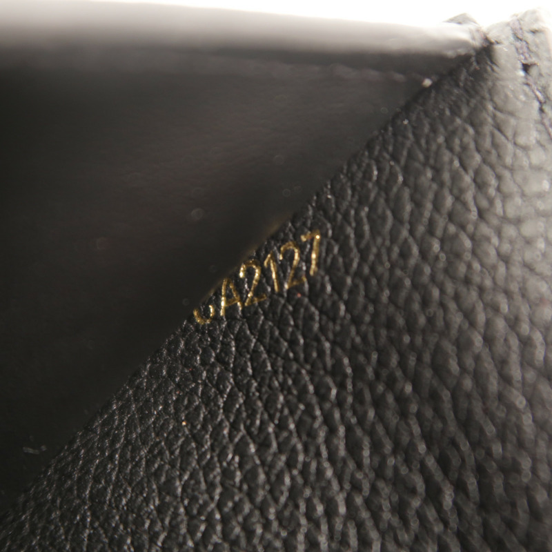 LOUIS VUITTON Monogram/牛皮皮革Double V Wallet錢包-9