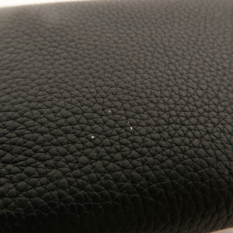 LOUIS VUITTON Monogram/牛皮皮革Double V Wallet錢包-17