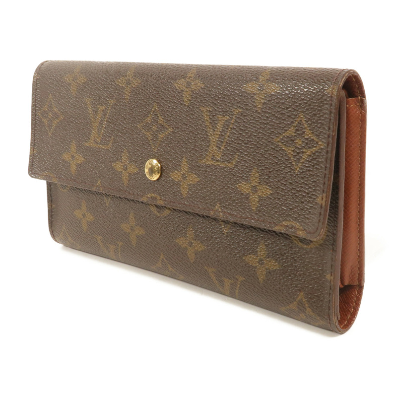 LOUIS VUITTON Monogram Portefeuille International錢包-2