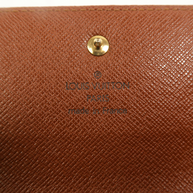LOUIS VUITTON Monogram Portefeuille International錢包-7