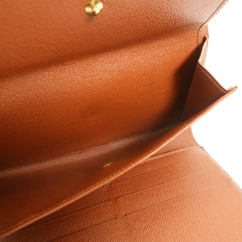 LOUIS VUITTON Monogram Portefeuille International錢包-8