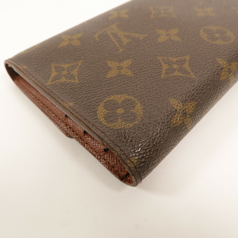 LOUIS VUITTON Monogram Portefeuille International錢包-13