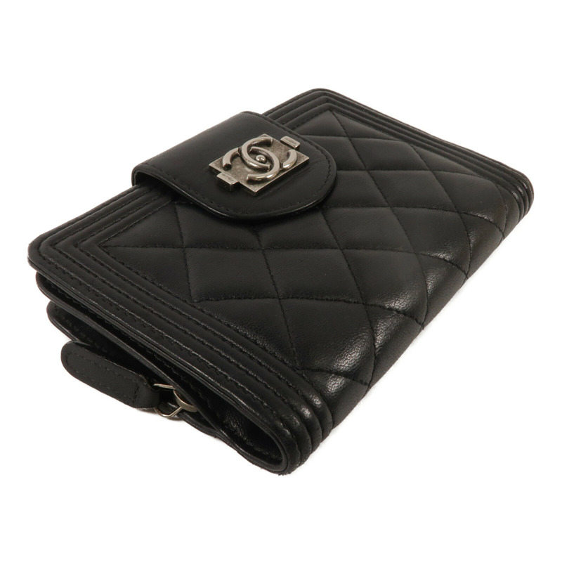 CHANEL 羊皮皮革Wallet錢包-2