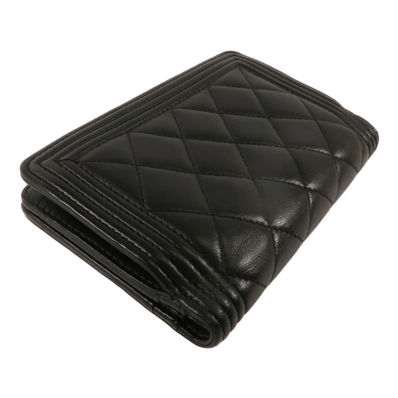 CHANEL 羊皮皮革Wallet錢包-3