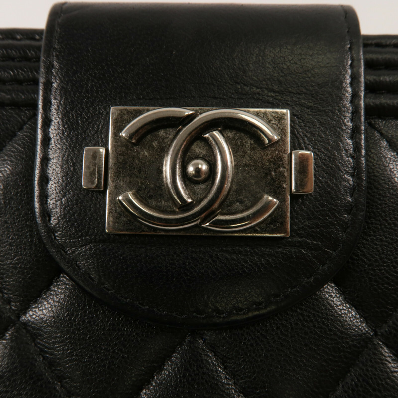 CHANEL 羊皮皮革Wallet錢包-8