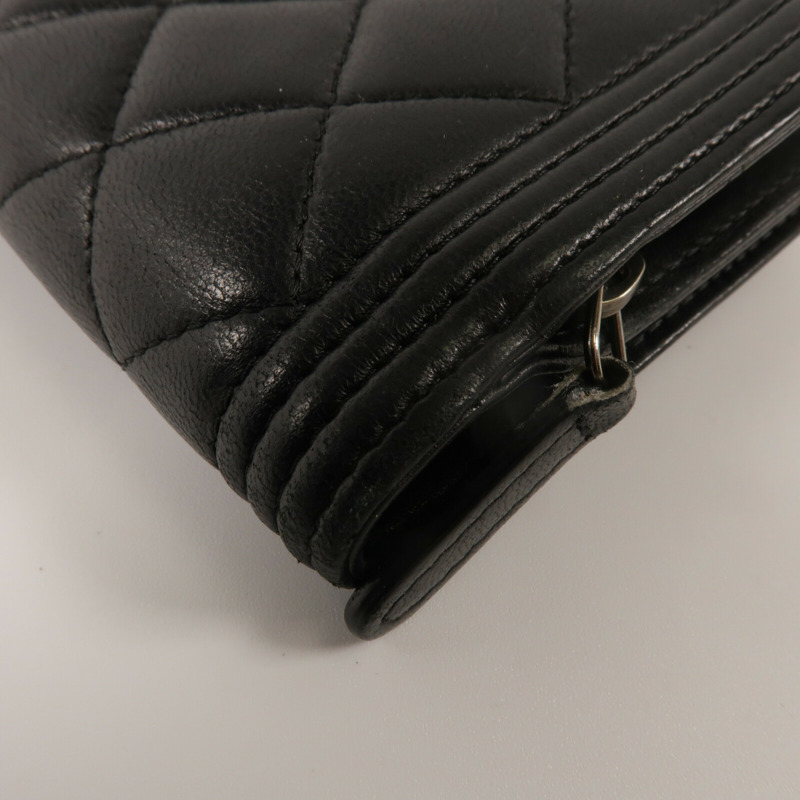CHANEL 羊皮皮革Wallet錢包-13