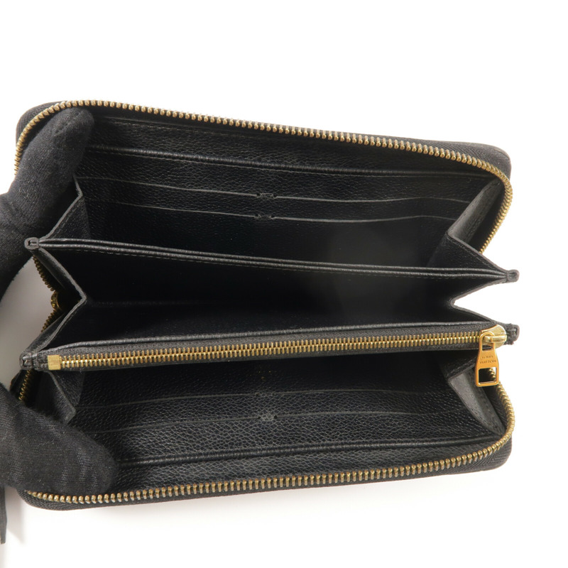 LOUIS VUITTON Monogram Empreinte Zipper Long Wallet長錢包-5